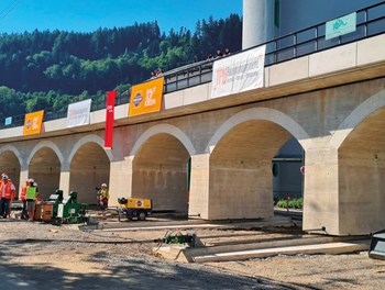Viaduktneubau bei Karwendelbahn - AT